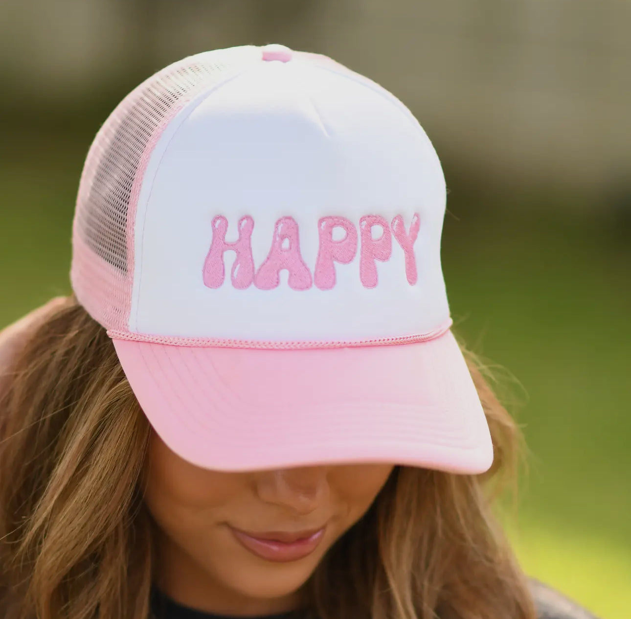 Happy Trucker Hat