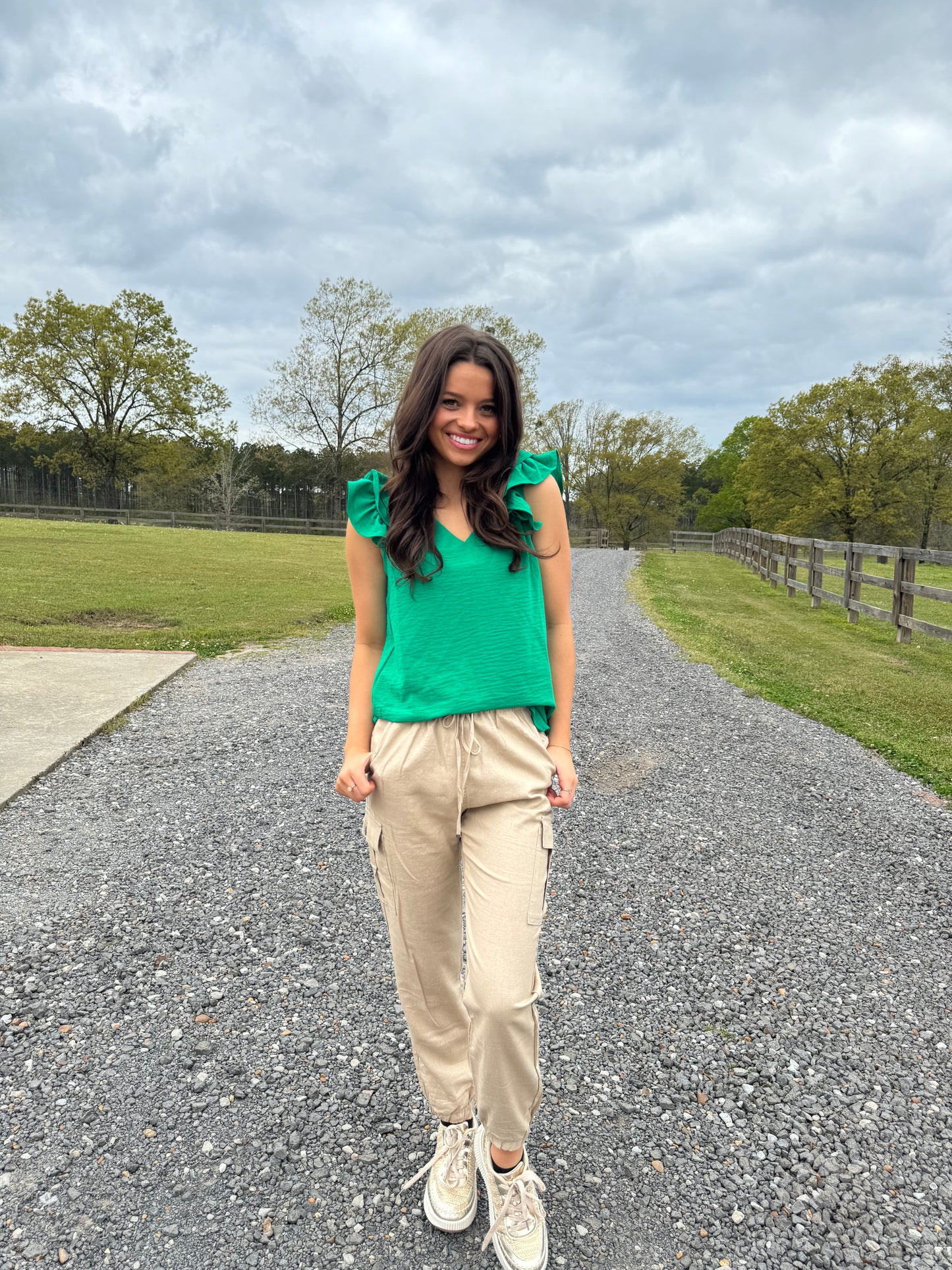 Green With Envy Top