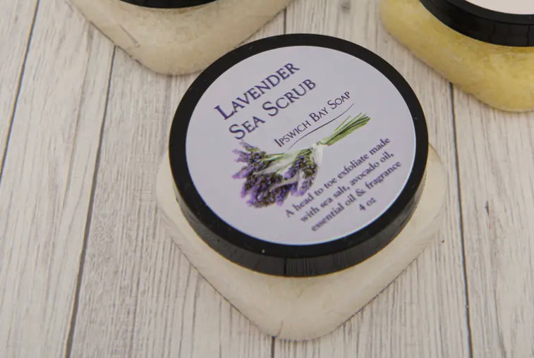 Lavender Sea Scrub