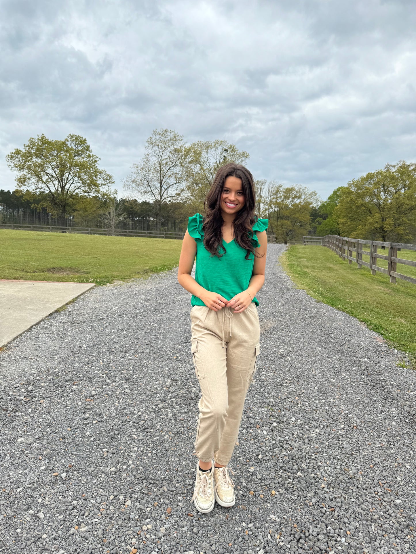 Green With Envy Top